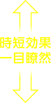 施工工程＆時間比較