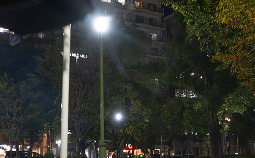 視界はスーパークリア